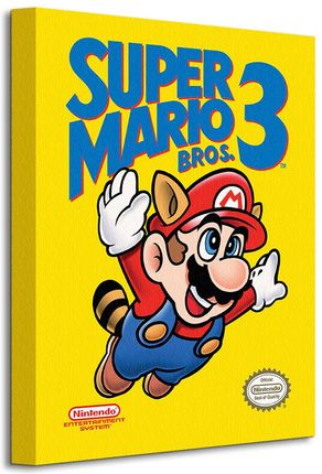 Art Group Super Mario Bros. 3 Nes Cover Obraz Na Płótnie Wdc92383