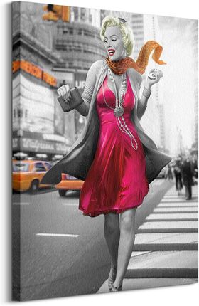 Art Group Jadei Graphics Marilyn Monroe New York Walk Obraz Na Płótnie Wdc90874