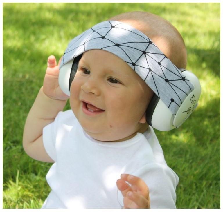EciPeci  Słuchawki ochronne wygłuszające dla dzieci i niemowląt Pajęczyna