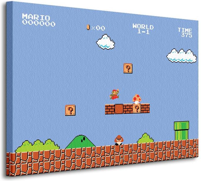 Art Group Super Mario Bros. 1-1 Obraz Na Płótnie Wdc90678 - Opinie i  atrakcyjne ceny na