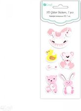 Zdjęcie Dalprint Naklejki Brokatowe 3D 6 Szt Pluszaki Dpnb-030 - Dąbrowa Tarnowska