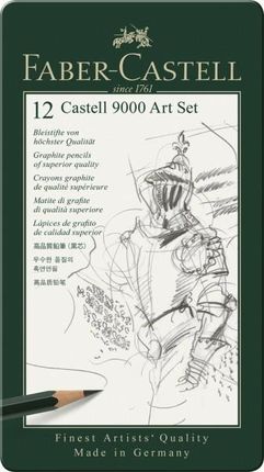 Faber Castell Ołówki Rysunkowe Castell 9000