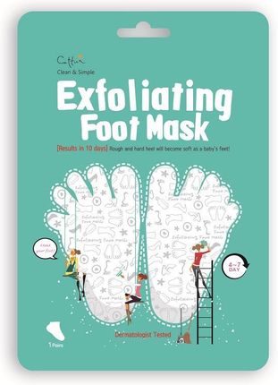 Cettua Exfoliating Foot Mask skarpetki złuszczające do stóp
