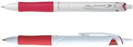 Długopis Pilot Acroball M White Czerwony (Pibab15M-Wrr-Bg)