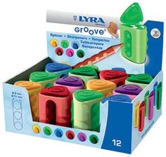 Zdjęcie Temperówka Groove podwójna p12 LYRA (L7311250 FILA) - Tułowice