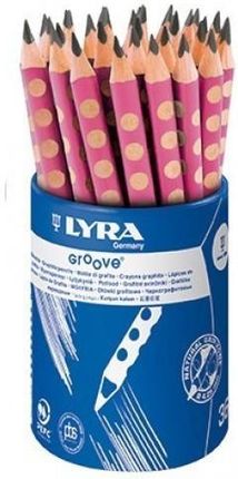 Ołówek Groove B  Kubek  p36szt. różowy LYRA (L1873361 FILA)