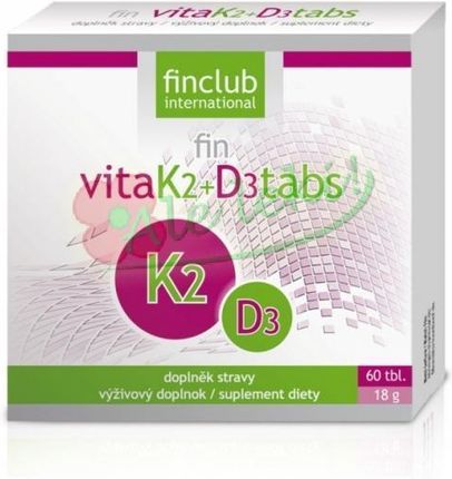 FinClub VitaK2+D3tabs 60tabl