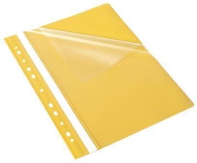 Skoroszyt Bantex PP A4 z perforacją EVO żółty HAMELIN p25 (400076705)
