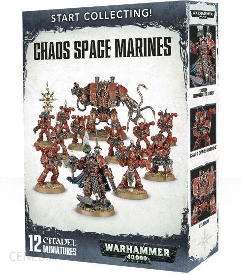 Start Collecting Chaos Space Marines Ceny i opinie