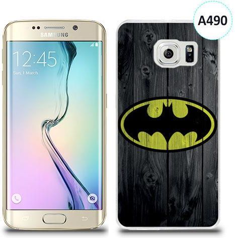 4Kom Etui Silikonowe Z Nadrukiem Samsung Galaxy S6 Edge Plus Logo Batman Na  Drewnie (4KOM13691) - Etui na telefon, ceny i opinie 