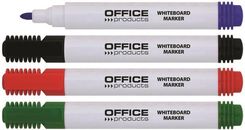 Zdjęcie Marker do tablic OFFICE PRODUCTS  okrągły  1 3mm (linia)  czerwony 1707141104 - Libiąż