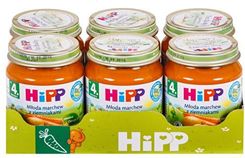 Hipp Warzywa Młoda Marchew Z Ziemniakami Bio - Po 4 M. 6X125G