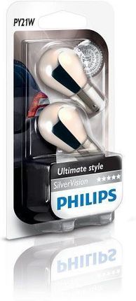 Philips Silver Vision - Signal- und -Innenbeleuchtung 21W 12V PY21W 8711500311177