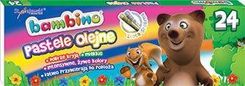 Zdjęcie MAJEWSKI Pastele BAMBINO olejne 24kol.  - Kórnik