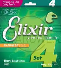 Elixir NanoWeb 4-String 50-105 Heavy/Long Scale (14102)