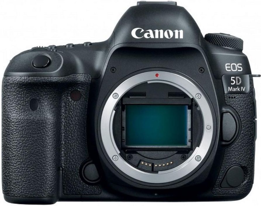 „Canon EOS 5D Mark IV“ juodas korpusas