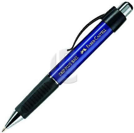Faber Castell Długopis Grip Plus 1407 Niebieski Metalik (140732Fc)