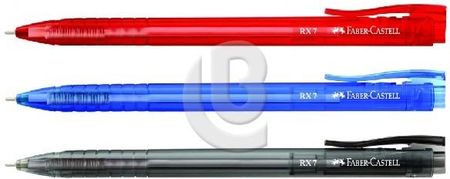 Faber Castell Długopis Rx7 0,7Mm Niebieski (545451Fc)