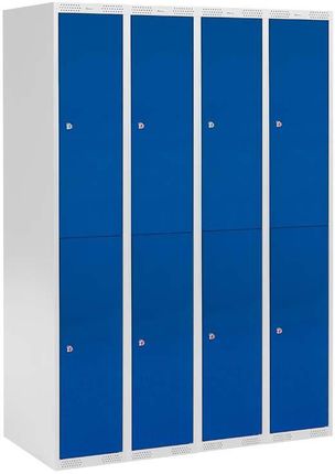 AJ 2 door locker: quad module: blue doors (323982)