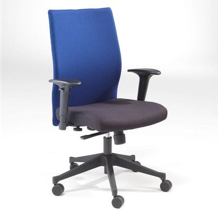 AJ Niebieskie stylowe krzesło biurowe MILTON (122412)