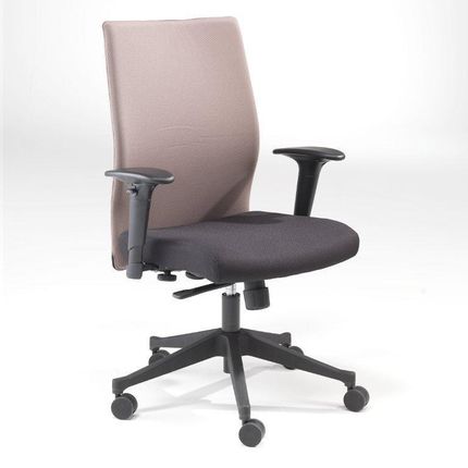 AJ Szare stylowe krzesło biurowe MILTON (122413)