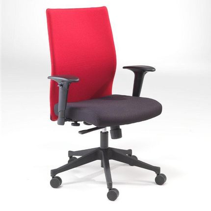 AJ Czerwone stylowe krzesło biurowe MILTON (122414)