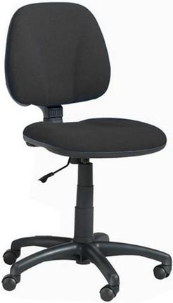 AJ Czarne krzesło biurowe DOVER niskie oparcie (122443)