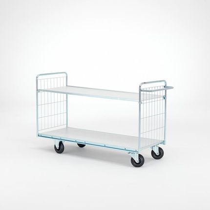 AJ Wózek z 2 półkami Wymiary półki: 1600x600 mm (20652)