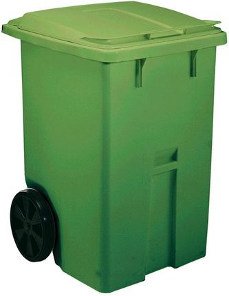 AJ Zielony kontener na odpadki o poj .370 l - 745x800x1075 mm (203991)