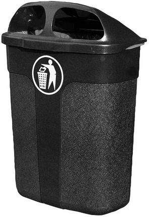 AJ Czarny pojemnik na odpady o poj . 60 l (246581)