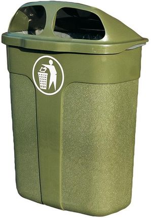 AJ Zielony pojemnik na odpady o poj . 60 l (246582)
