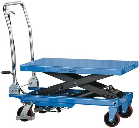 AJ Hydrauliczny wózek podnoszący. nośność: Obciążenie: 750 kg Wymiary platformy: 1000x510 mm (31025)