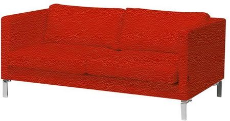 AJ 3 siedziskowa sofa z serii KVADRAT tapicerowana skórą w kolorze czaerwonym (1429223)