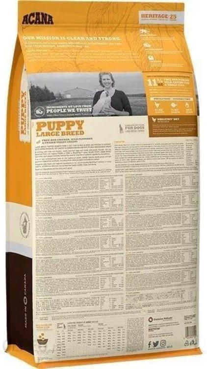 Acana puppy junior 11 4 kg top