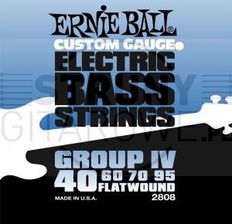Struna Ernie Ball Flat Wound Group IV Electric Bass 40-95 (2808) - zdjęcie 1