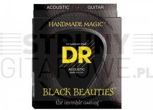 DR Black Beauties Coated Acoustic Phosphor Bronze 10-48 (BKA-10)
