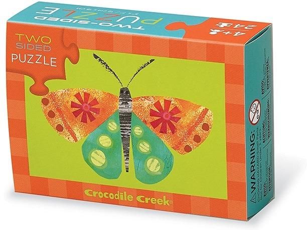 Puzzle double face silhouette 24 pcs 'La petite animalerie' Crocodile Creek