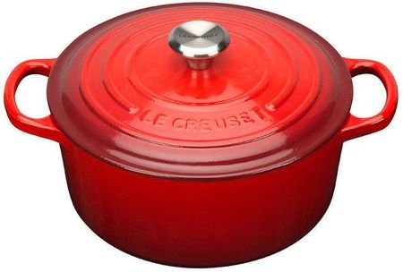 Le Creuset Cherry Red Garnek Żeliwny 28 Cm 6,7 L Wiśnia