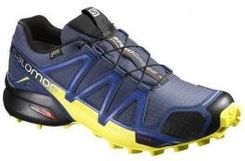 Buty salomon speedcross 4 Moda Ceneo.pl Buty trekkingowe Salomon Speedcross 4 Gtx Sky Diver Indigo B