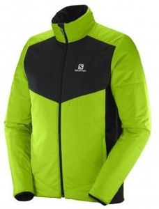 BLUZA MĘSKA SALOMON DRIFTER MID JKT M 382968 GRANNY GREEN Ceny i