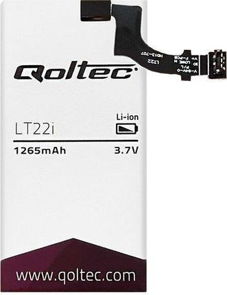 Qoltec - Bateria Do Smartfona Sony Xperia P Lt22I | 1265Mah (52061XPERIAP)