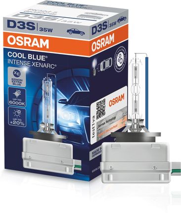 Żarówka ksenonowa OSRAM 66340CBI XENARC COOL BLUE INTENSE D3S 42V 35W 5500K