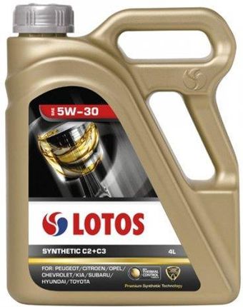 Lotos Synthetic A5/B5 5W30 Poj 4l