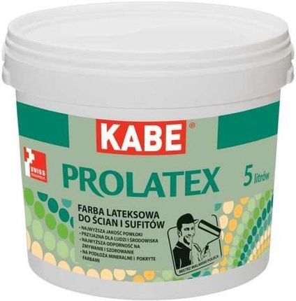 Kabe Prolatex farba lateksowa 10l biały półmat