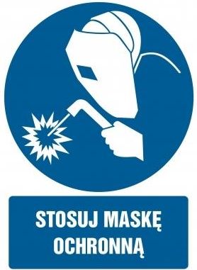 TopDesign GL027 DJ FN - Znak "Stosuj maskę ochronną"