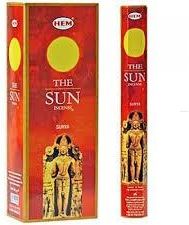 Hem Kadzidełka The Sun Słońce 8Szt