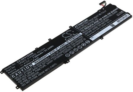 Cameron Sino Zamiennik dla Dell Precision 5510 01P6KD 7300mAh (CSDEX195NB)