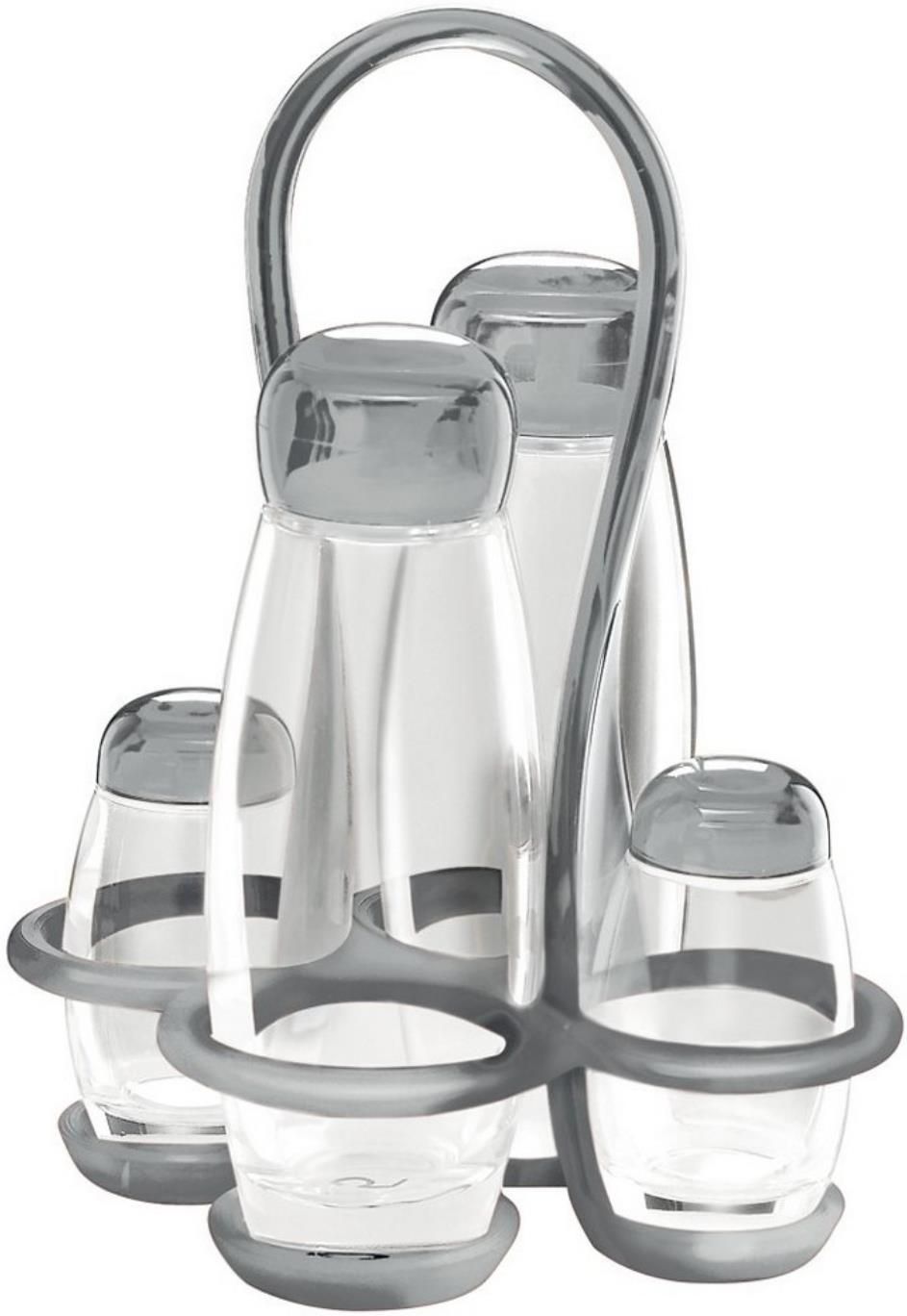Guzzini Gocce Cruet Set Szary (23130092) Opinie i atrakcyjne ceny na