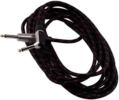 Warwick RockCable w tekstylnej owijce czarny 3 m