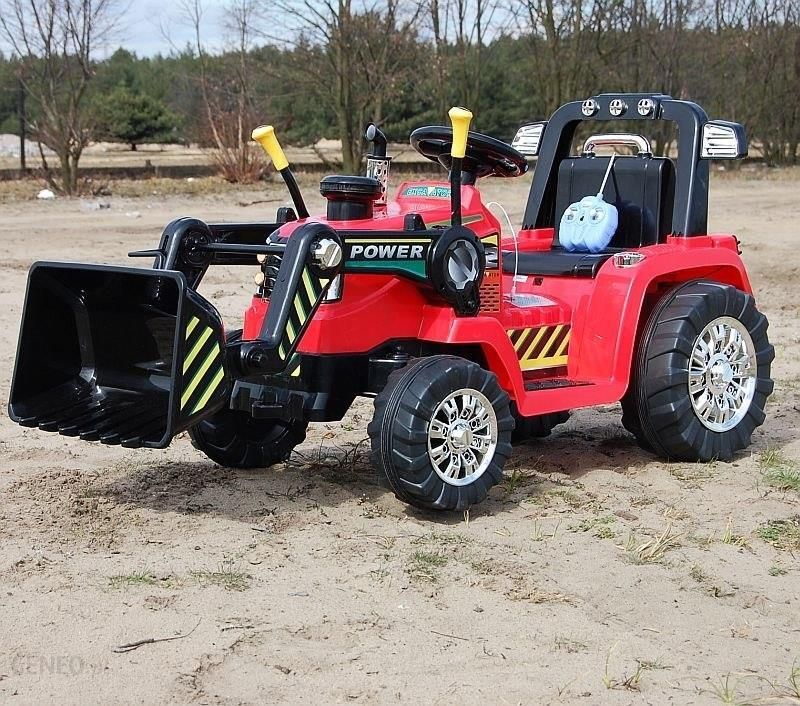 Super-Toys Najmocniejszy Traktor Z Łyżką I Pilotem 12V Dwie Prędkości  ZP1005CZERWONY - Ceny i opinie 